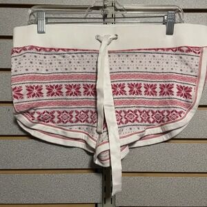 Victoria Secret Large Christmas Winter Holiday 2013 Line‎ Mini Shorts